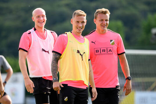 Valgeir Fridriksson, Jacob Barret Laursen and Marius Lode