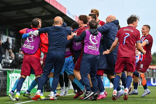 Norway players celebrate