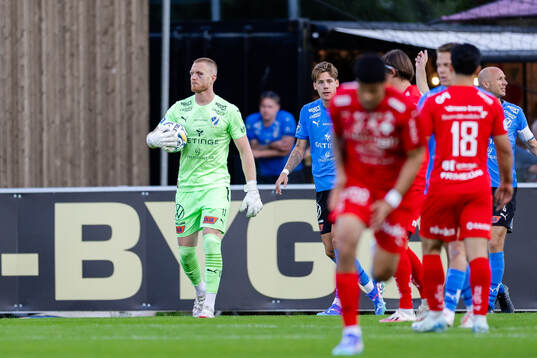 Halmstads målvakt Tim Erlandsson