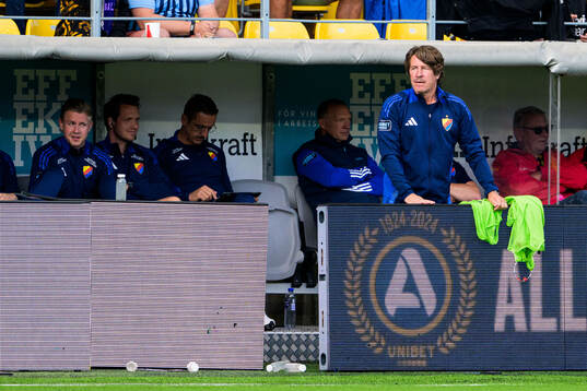 Djurgårdens tränare Thomas Lagerlöf