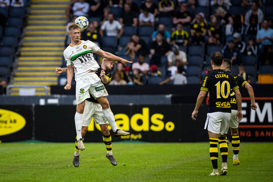 GAISs Alexander Ahl Holmström och AIKs Eskil Edh