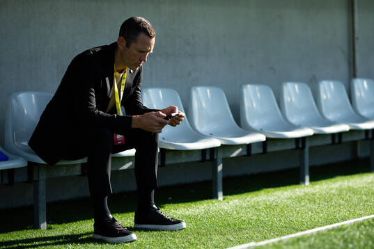 Sports director Martin Ericsson of Häcken ahead of the UEFA Conference League between Häcken and Diddeleng on July 31, 2024 in Göteborg. 
