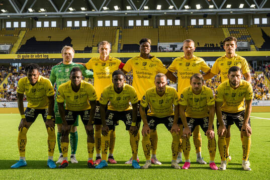 The starting eleven of Elfsborg