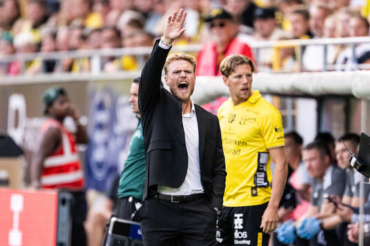 Manager Oscar Hiljemark of Elfsborg