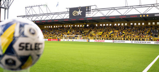 Spectators in the stands