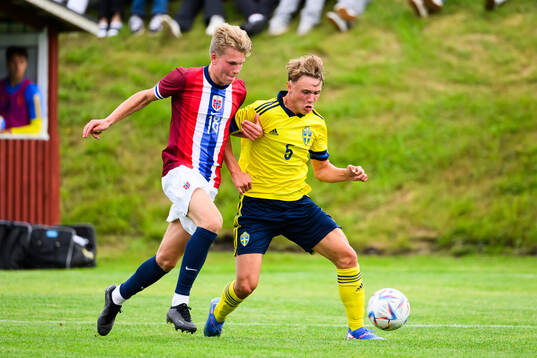 Norges Leander Bjerke och Sveriges Rayan Demirci