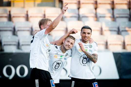 Örebros Erik Andersson, Ahmed Yasin och Karl Holmberg