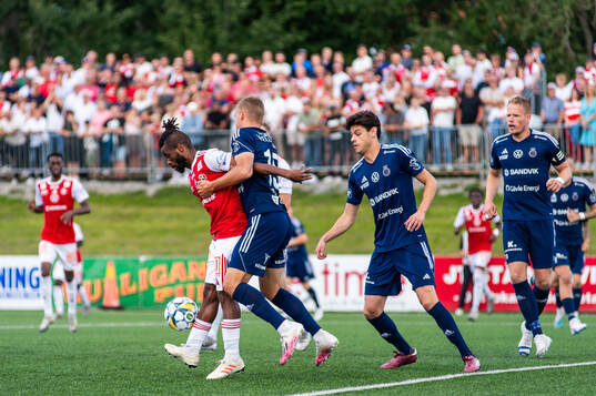 Sandvikens John Junior Igbarumah och Gefles Gustav Friberg