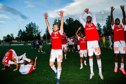 Sandvikens Kasper Harletun jublar