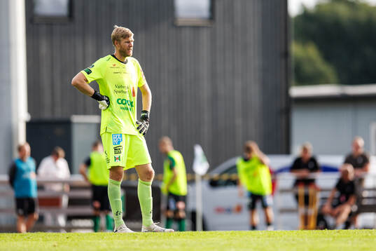 Varbergs målvakt Fredrik Andersson