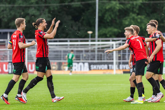 Brommapojkarnas Ludvig Fritzson, Nikola Vasic och Frederik
