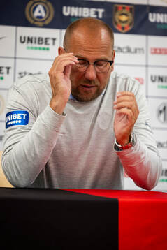 Halmstads tränare Magnus Haglund