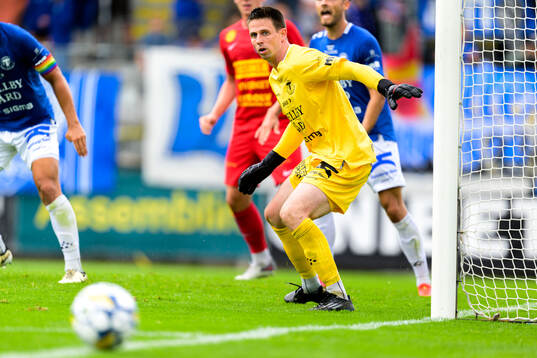 Trelleborgs målvakt Andreas Larsen