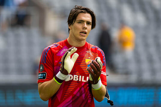 Djurgårdens målvakt Jacob Widell Zetterström