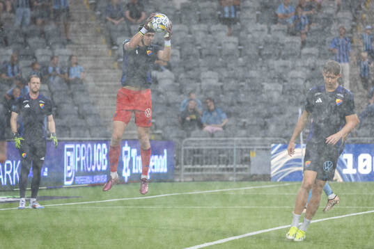 Djurgårdens målvakt Jacob Widell Zetterström