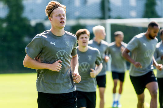 Nils Zetterström of Malmö FF