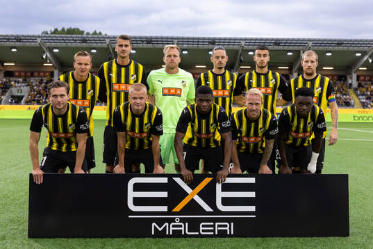 The starting eleven of Häcken