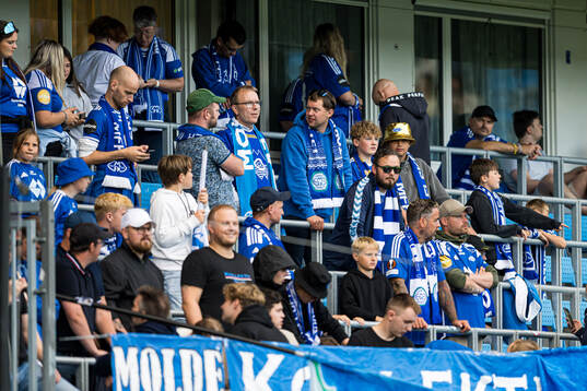 Spectators in the stands