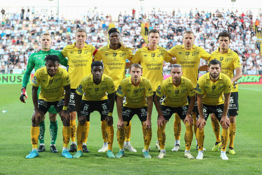 The starting eleven of Elfsborg