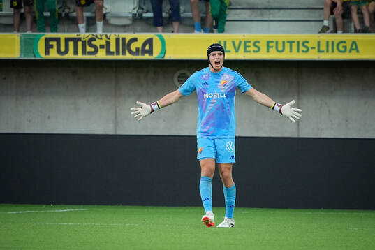 Goalkeeper Jacob Widell Zetterström of Djurgården