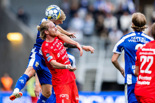 IFK Göteborgs David Kjær Kruse och Värnamos Hampus