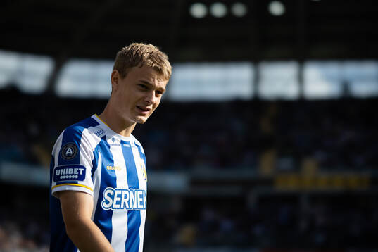 IFK Göteborgs David Kjær Kruse innan fotbollsmatchen i Allsvenskan mellan IFK Göteborg och Värnamo den 10 augusti 2024 i Göteborg. 