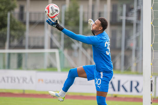 BK Olympics målvakt Tyree Griffiths