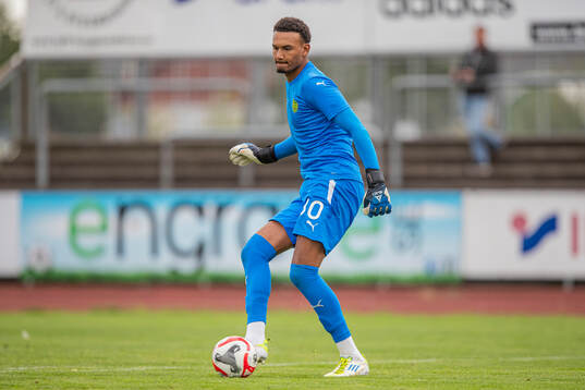 BK Olympics målvakt Tyree Griffiths