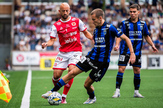 Kalmars Robert Gojani och Sirius Melker Heier