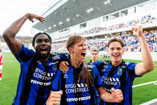 Sirius Marcus Lindberg jublar efter 3-0