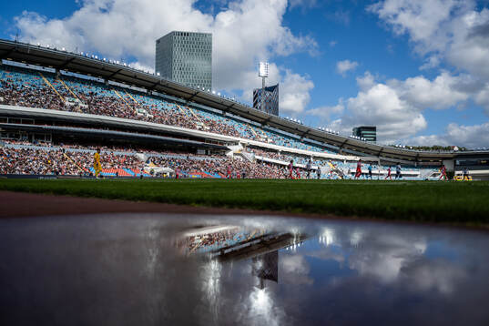 General view of Ullevi Stadium