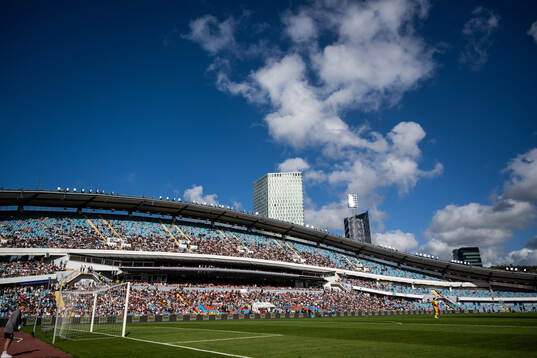 General view of Ullevi Stadium