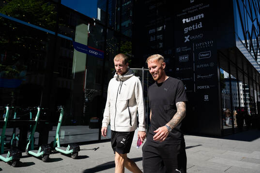 Simon Gustafson and Mikkel Rygaard Jensen
