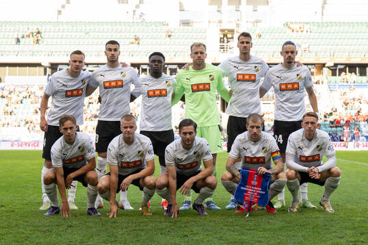 The starting eleven of Häcken