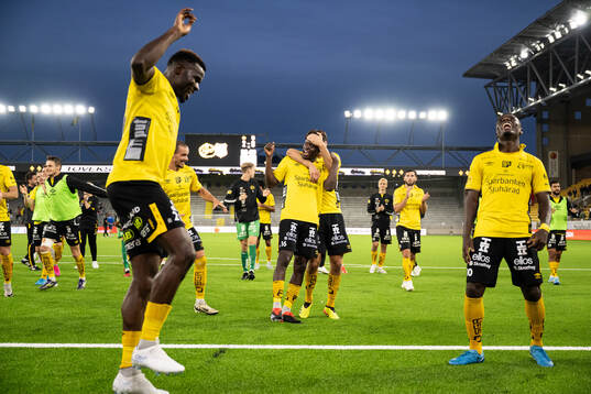 Players of Elfsborg celebrates