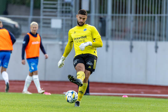 Utsiktens målvakt Elias Hadaya
