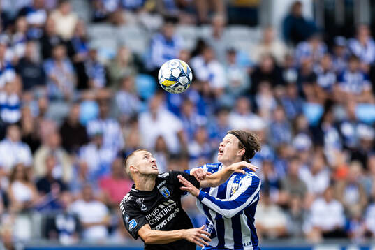 Sirius Melker Heier och IFK Göteborgs Kolbeinn Thordarson