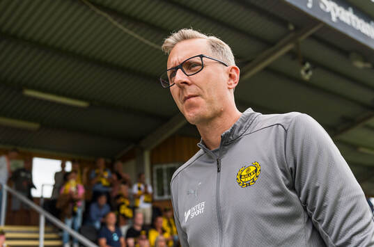 Mjällbys assisterande tränare Christofer Augustsson