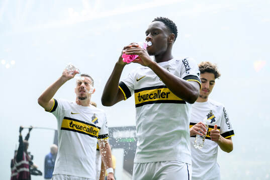 AIKs Dino Besirovic, Mouhamed Lamine Fanne Dabo och Taha Ayari