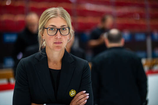 Sportchef Erika Grahm