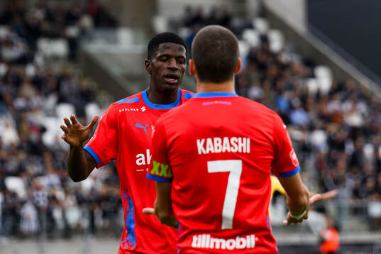 Helsingborgs Chisomnazu Chika Chidi och Arian Kabashi