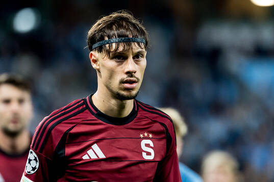 Veljko Birmancevic of Sparta Prag