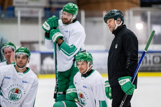 Dennis Everberg, Leon Bristedt och assisterande tränare