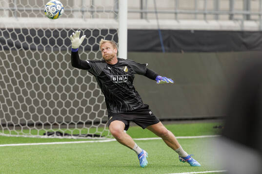 Häckens målvakt Peter Abrahamsson