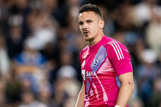 Goalkeeper Azbe Jug of Maribor