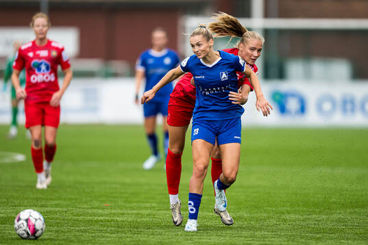 Marina Heggernes Jensen of Åsane and Oline Brekke Fuglem of Røa