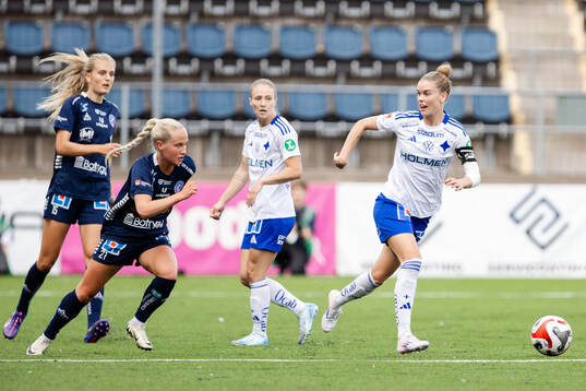 Linköpings Maria Olafsdottir Gros och IFK Norrköpings My