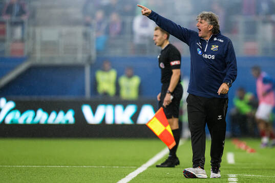 Jan Halvor Halvorsen, head coach of Lyn