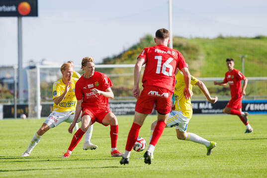 Falkenbergs Linus Borgström och Torslandas Liam Filip Andersson