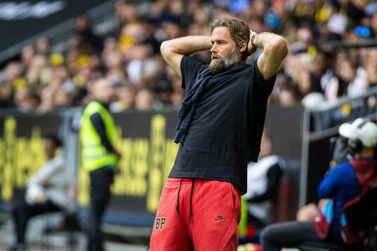 Brommapojkarnas tränare Olof Mellberg